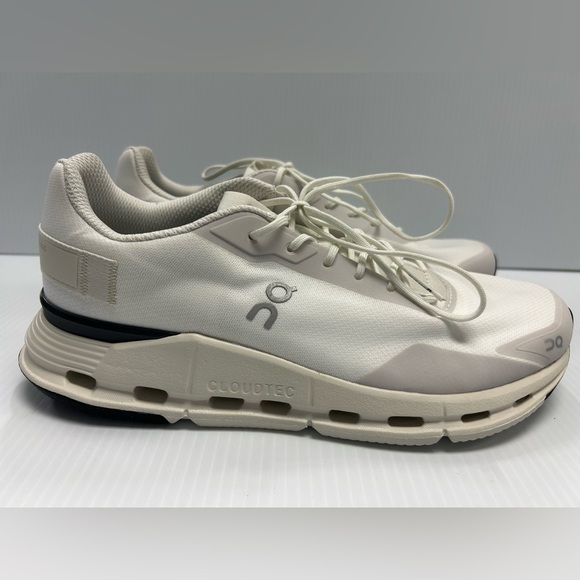 Mens On Running Cloudnova Form White Low Top Sneaker Everyday/Travel Cushion 8.5 - Picture 6 of 13